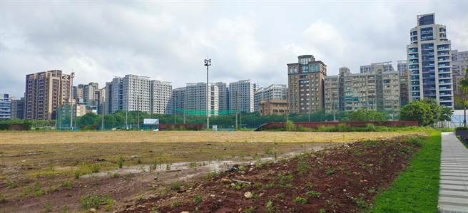 新北影视城计画中的「林口力行段第四种产业专用区」因民视终止合约，导致开发卡关，市府计画2023年重新标售土地，吸引科技制造业者进驻。（新北市经发局提供）