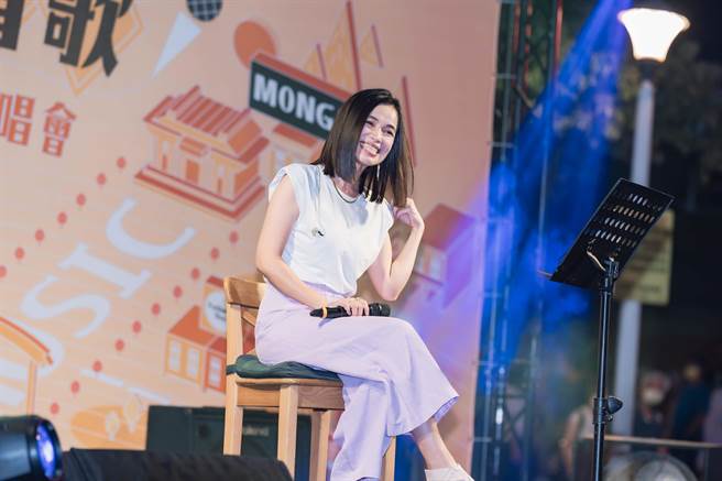 林芯儀出席「阿爸ㄟ情歌」公益老歌演唱會。（跨領域創新協會提供）