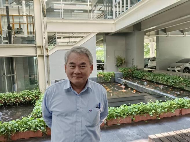 （嘉惠电厂总经理陈广泰。图／袁延寿）