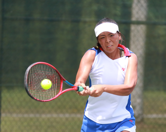 李佩琪第2点单打只丢1局。（四维体育推广教育基金会提供）