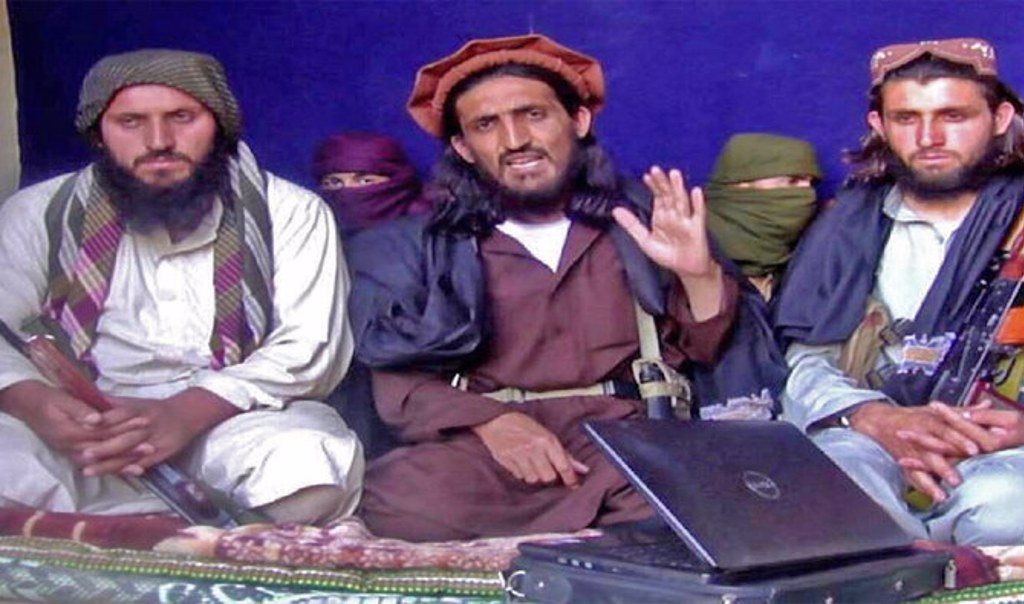 塔利班组织巴基斯坦分部TTP首领阿卜杜勒‧瓦利中间者，在阿富汗边遭到跑边炸弹炸死。图/arabnews(photo:ChinaTimes)