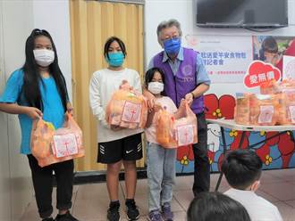 「疫」起送愛 台東喜樂課輔班獲贈百份食物包