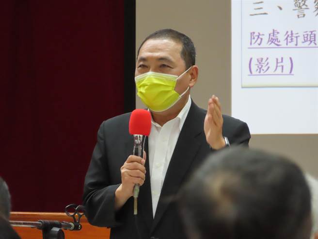 积极外县市交流是辅选？侯友宜：市政为主轴。（叶德正摄）