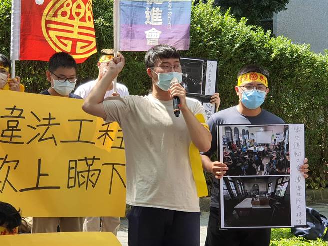 青年乐生联盟成员谢宗翰。（陈人齐摄）