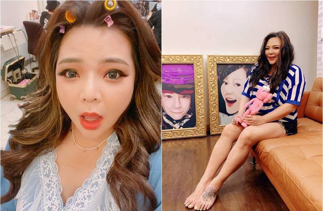 小甜甜产后体质改变，目前有甲状腺低下、雄性激素过盛和多囊性卵巢。（图／取材自小甜甜 张可昀脸书）