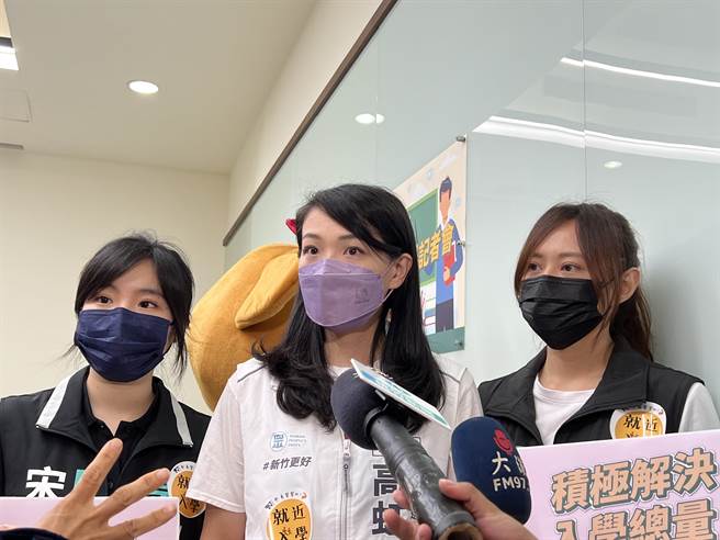 針對台大認定林智堅抄襲，高虹安9日發聲明，對台大決議高度肯定，呼籲前新竹市長林智堅，應主動認錯負起道德責任，同時也呼籲沈慧虹做出回應。資料照。（王惠慧攝）