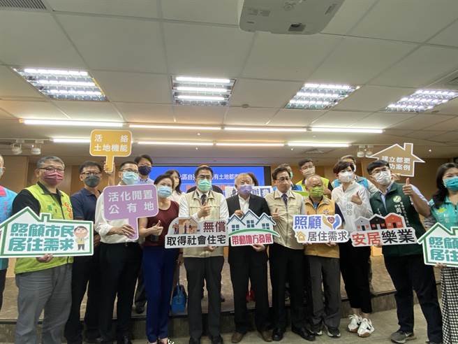 台南市北区自强新村公办都更招商成功，将再增加160户公宅。(曹婷婷摄)
