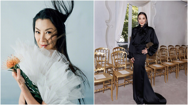 楊紫瓊慶祝60歲生日，驚見大咖男星。(圖/楊紫瓊 IG)