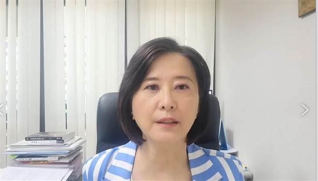 台北市议员王鸿薇。（陈薏云摄）