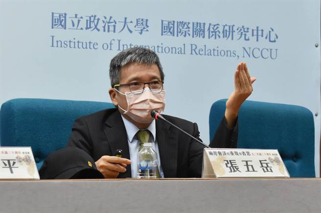 淡江大学两岸关系研究中心主任张五岳。（图／陈冠宇摄）