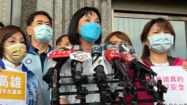 国民党高雄市长参选人柯志恩。（资料照/柯宗纬摄）