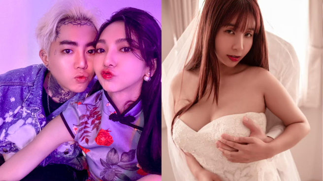 谢和弦、陈缃妮夫妻俩上吴梦梦的节目，大聊怀孕后的幸福日常。(图/谢和弦、吴梦梦 fb)