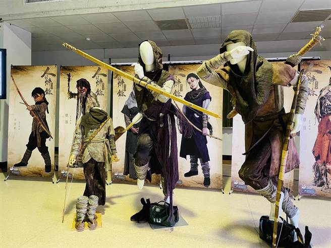 由中华上古神话山海经文化艺术股份公司与义守大学合作山海经上古神话文创IP开发产学计画，「人间焠炼－紫.天玄篇」前导预告短片，在剧情构思及美术服装造型设计等，都是台湾影视作品中少有的题材。（林雅惠摄）