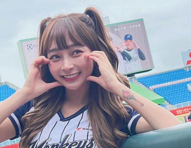 啦啦隊女神林襄。(圖/ 摘自林襄IG)