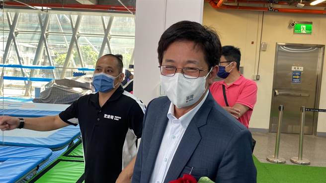 立委蔡適應表示，若當選基隆市長，將在親子館、祖孫館納入兒童體適能課程。（立委蔡適應提供／陳彩玲基隆傳真）