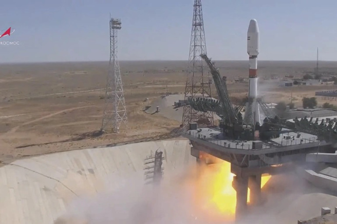 俄罗斯帮伊朗发射海亚姆卫星，据说用途是资源勘测。(图/Reuters)