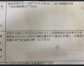 師打掉女童門牙家長怒提告 台南市教育局要求停職調查