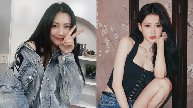 包文婧过去在节目中说的话被网友挖出，竟在直播时被骂爆。（图／微博@包文婧、孙怡）