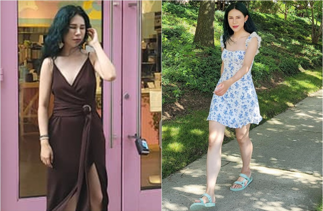 丹妮婊姐赴美见男友，两人卫生习惯差异极大，让她不禁大嘆「真的是距离最美」。(取材自丹妮婊姐星球脸书)