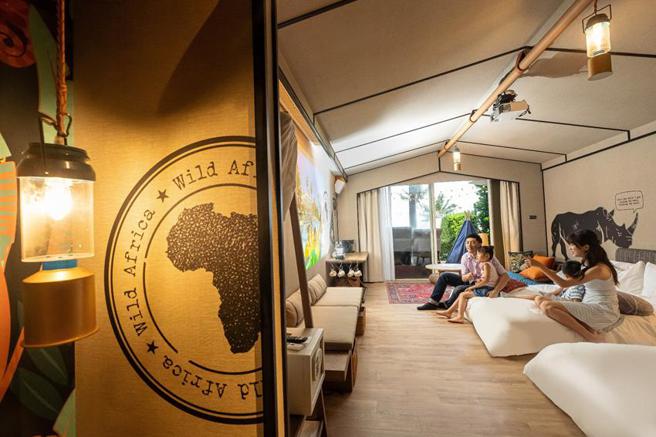 （花莲远雄悦来饭店近400间客房的改装计画自今年上半年起逐层进行，基本坪数自11坪起跳，图为全新改装完毕的「探索庭园客房」。图／花莲远雄悦来饭店）