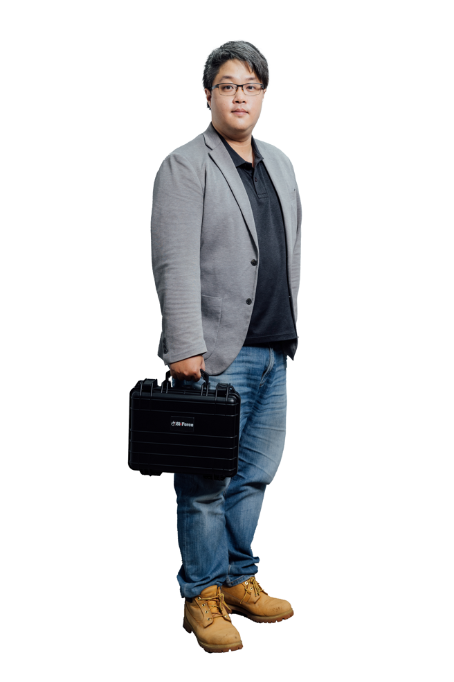 资安事件分析工程师吴东杰（摄影／林冠良）