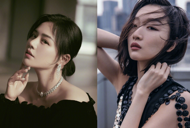 马思纯（图左）和周冬雨（图右）。(图/ 摘自马思纯微博、摘自周冬雨微博)