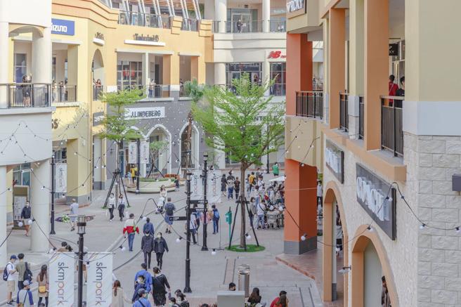 SKM Park Outlets超过200家品牌欢庆，全年3折起，打造最美Lifestyle Outlets。（ SKM Park提供）
