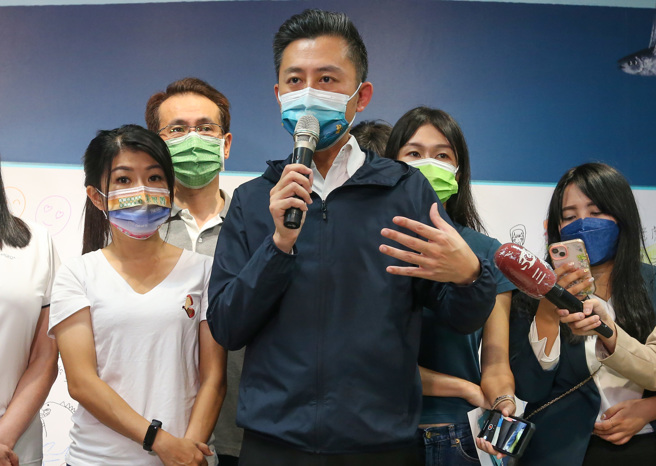民进党桃园市长参选人林智坚。（陈麒全摄）