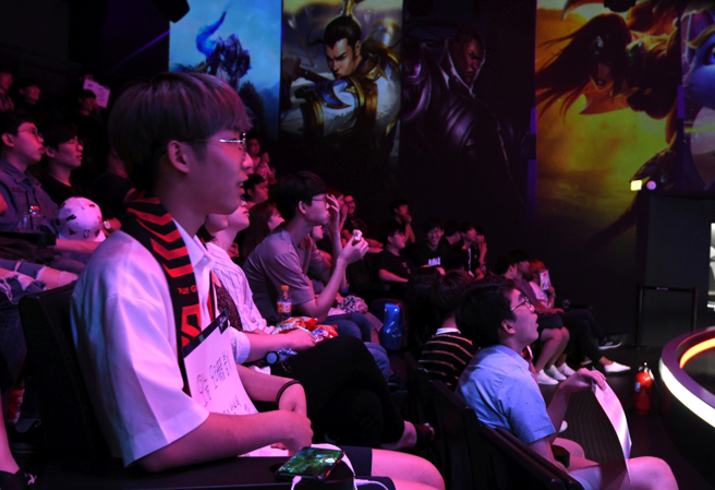 《英雄联盟》韩国赛区LCK赛事。（达志影像）