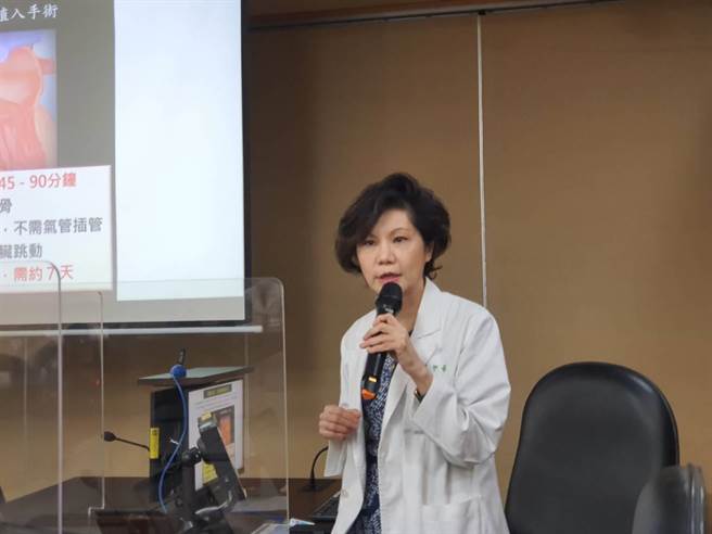 北荣心臟内科主治医师陈婴华。（陈人齐摄）