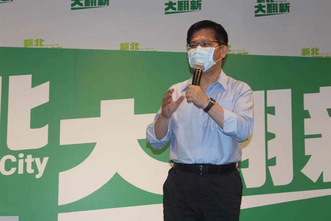 林口交流道7度流標，林佳龍表示，這不需要爭功諉過，林口交流道能夠增設，他投入很多心力，既然流標就要好好檢討。（陳慰慈攝）