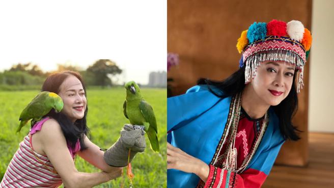 湯蘭花現今非常享受獨處的時光。(圖/翻攝自「湯蘭花」臉書)