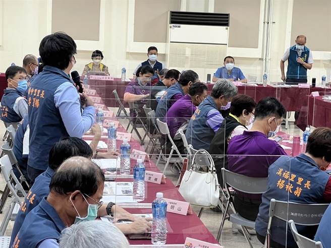 侯友宜今至板橋區主持行動治理座談會。（王揚傑攝）