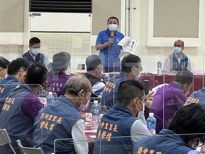 侯友宜今至板橋區主持行動治理座談會。（王揚傑攝）