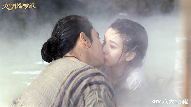 宋祖兒和陳若軒在劇中後續還有吻戲。（八大提供）