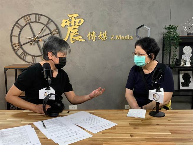 前北市议长吴碧珠接受媒体人黄光芹网路节目《新闻不芹菜》专访，直言弃保不会发生。（震传媒提供）