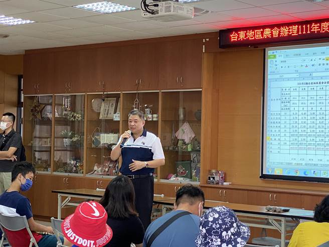 台東縣地區稻米達人賽11日登場。（蔡旻妤攝）