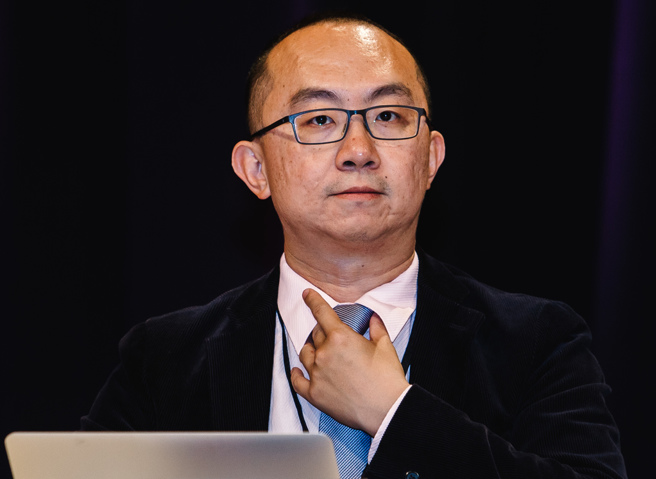 「人渣文本」周伟航。（资料照片）