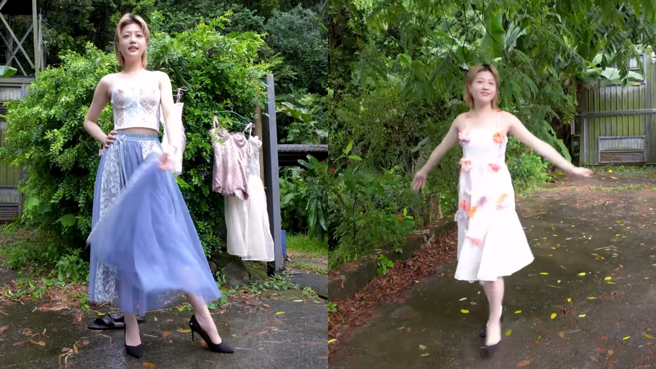 辣妹深山「高清脱衣片」外泄 泄超凶W画面崩溃喊：被蚊子吸 - 娱乐 - 中时新闻网