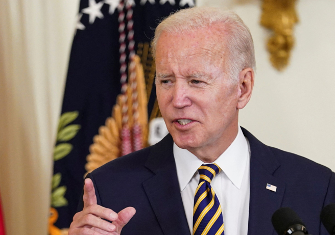 美國總統拜登。（路透）