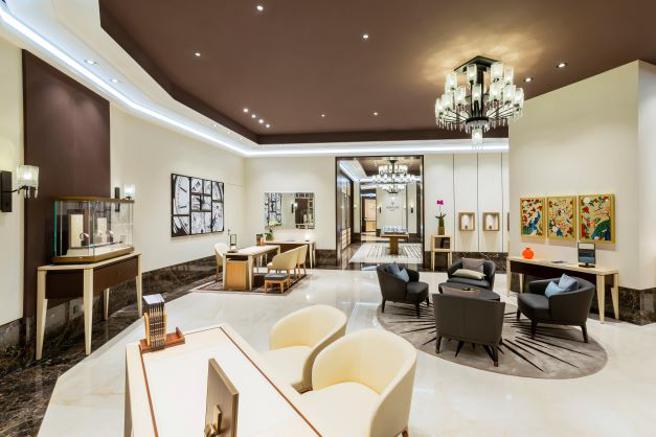 高登钟表在台北101打造百达翡丽专卖店，曾是全球最大的百达翡丽专卖店。（Patek Philippe提供）