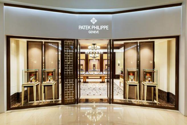 高登钟表在台北101打造百达翡丽专卖店，曾是全球最大的百达翡丽专卖店。（Patek Philippe提供）