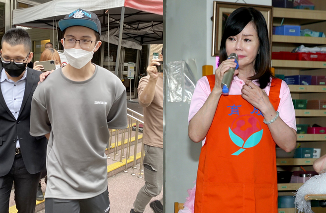 狄莺先前为孙安佐的官司到美国救子。（图／中时资料照片）