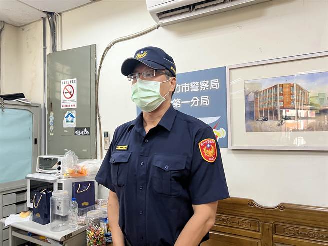北门派出所所长李政峻表示，本案疑似是股东之间的纠纷，目前已经掌握2名泼漆男子的身分，将迅速查缉到案。（王惠慧摄）