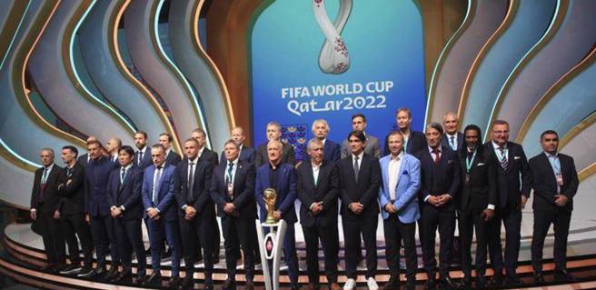 2022年世界杯足球赛将于年底开踢。（美联社资料照）