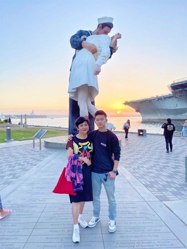 崔佩儀透露感覺到兒子貝克宇的明顯成長。（經紀人提供）