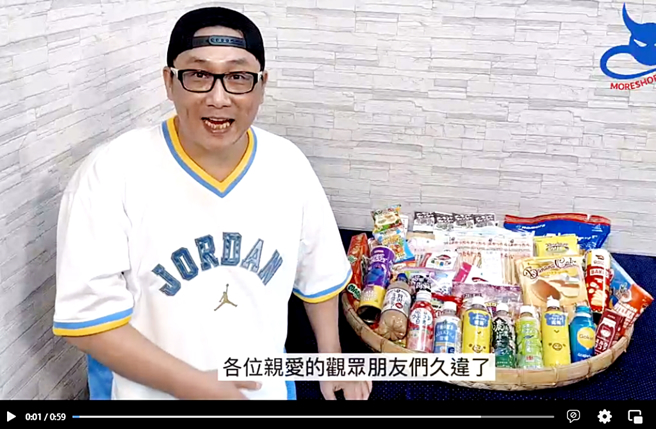 薛志正透露住院期间发福约20公斤。（图／翻摄自魔儿购物脸书）