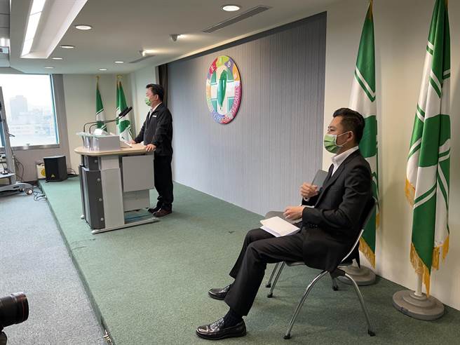 林智堅退選 蔡英文：一個月連續受惡意攻擊感到不捨。曾薏蘋攝