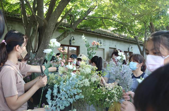 清水眷村持续进行活化，已成为海线必访景点之一。（港区艺术中心提供／陈淑娥台中传真）