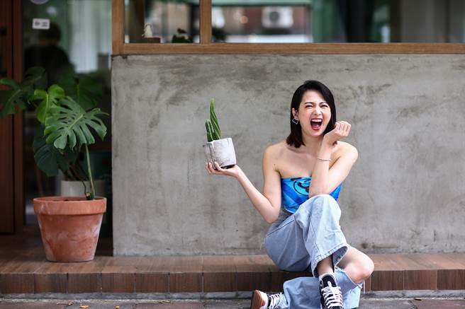 阿喜从综艺转战戏剧，表现亮眼。（邓博仁摄）